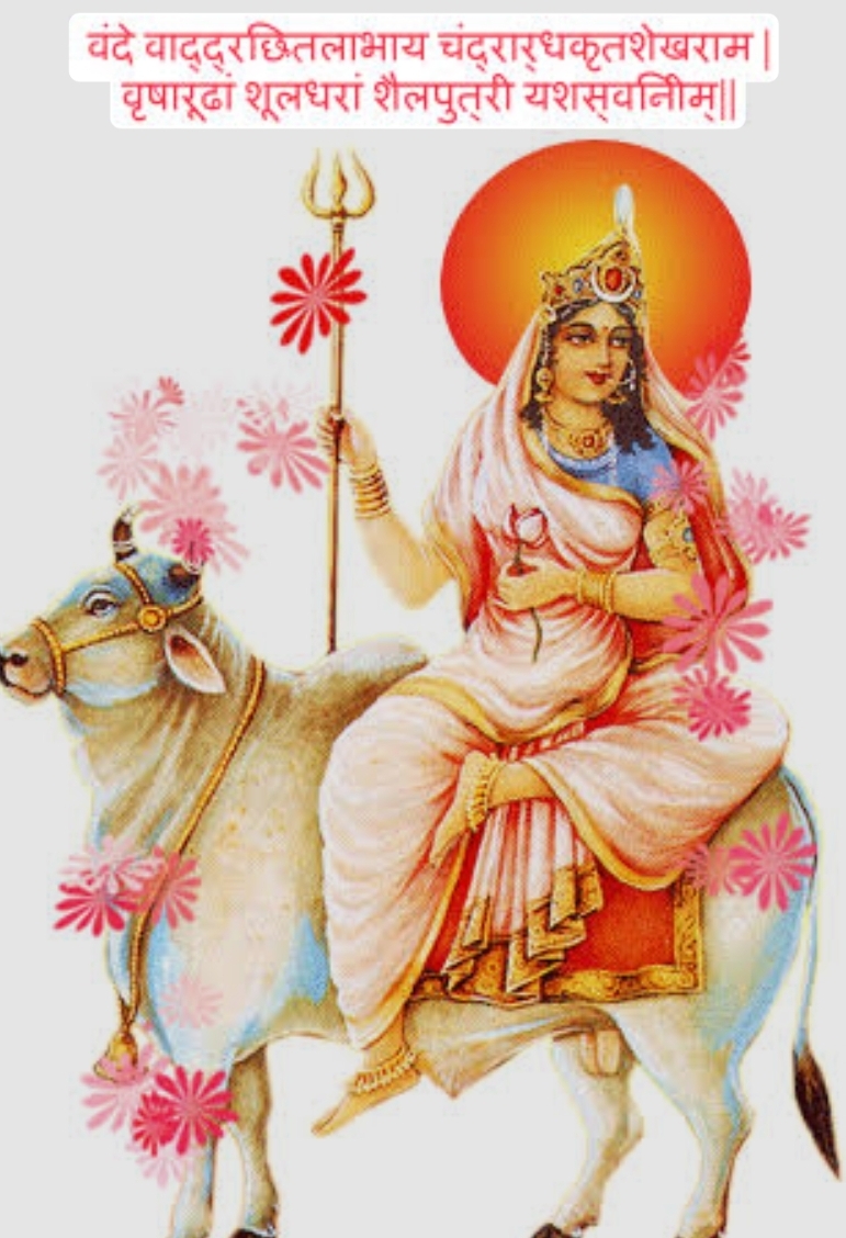 आज नवरात्रि का पहला दिन हैं। आज के दिन मां दुर्गा के सर्वप्रथम स्वरूप मां शैलपुत्री की पूजा की जाती है