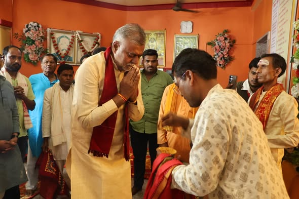 मंत्री श्री प्रहलाद सिंह पटेल हनुमान जयंती के अवसर पर प्रदेशवासियों के लिए उज्जवल भविष्य की कामना की