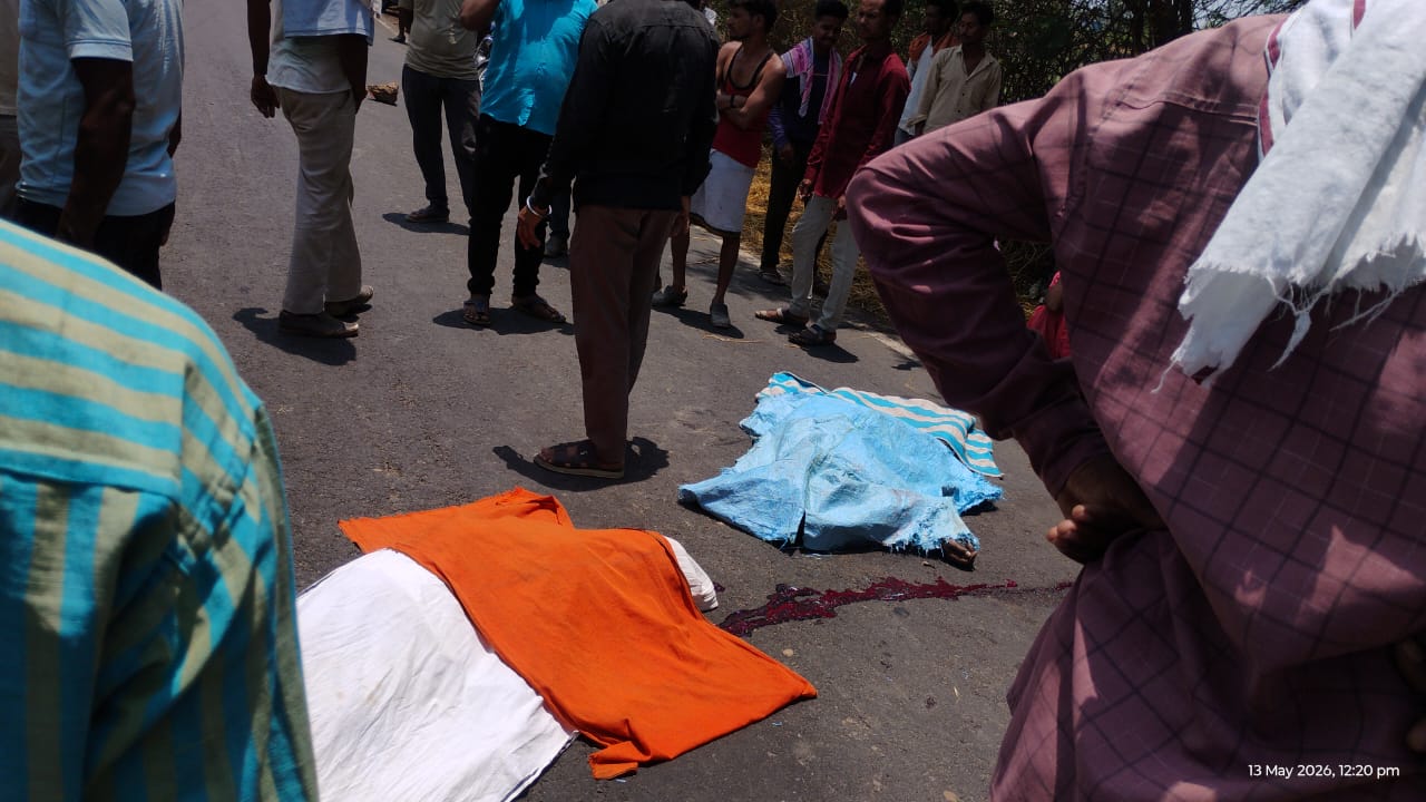 नरसिंहपुर  रफ्तार का कहर: दो की मौत, सड़क पर भारी हंगामा*