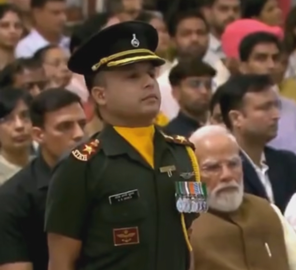 गाडरवारा के लाल को शौर्य चक्र: LoC पर 3 आतंकियों को ढेर करने वाले लेफ्टिनेंट कर्नल नितेश भारती शुक्ला सम्मानित