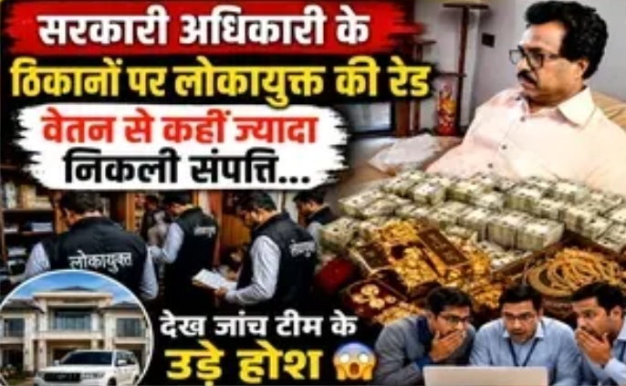 इंदौर लोकायुक्त की बड़ी कार्रवाई: महिला एवं बाल विकास विभाग के संयुक्त संचालक के ठिकानों पर छापा, ₹9.50 करोड़ की संपत्ति का खुलासा ​इंदौर: मध्य प्रदेश के इंदौर में लोकायुक्त पुलिस ने भ्रष्टाचार के खिलाफ एक बड़ी कार्रवाई को अंजाम दिया है। लोकायुक्त पु