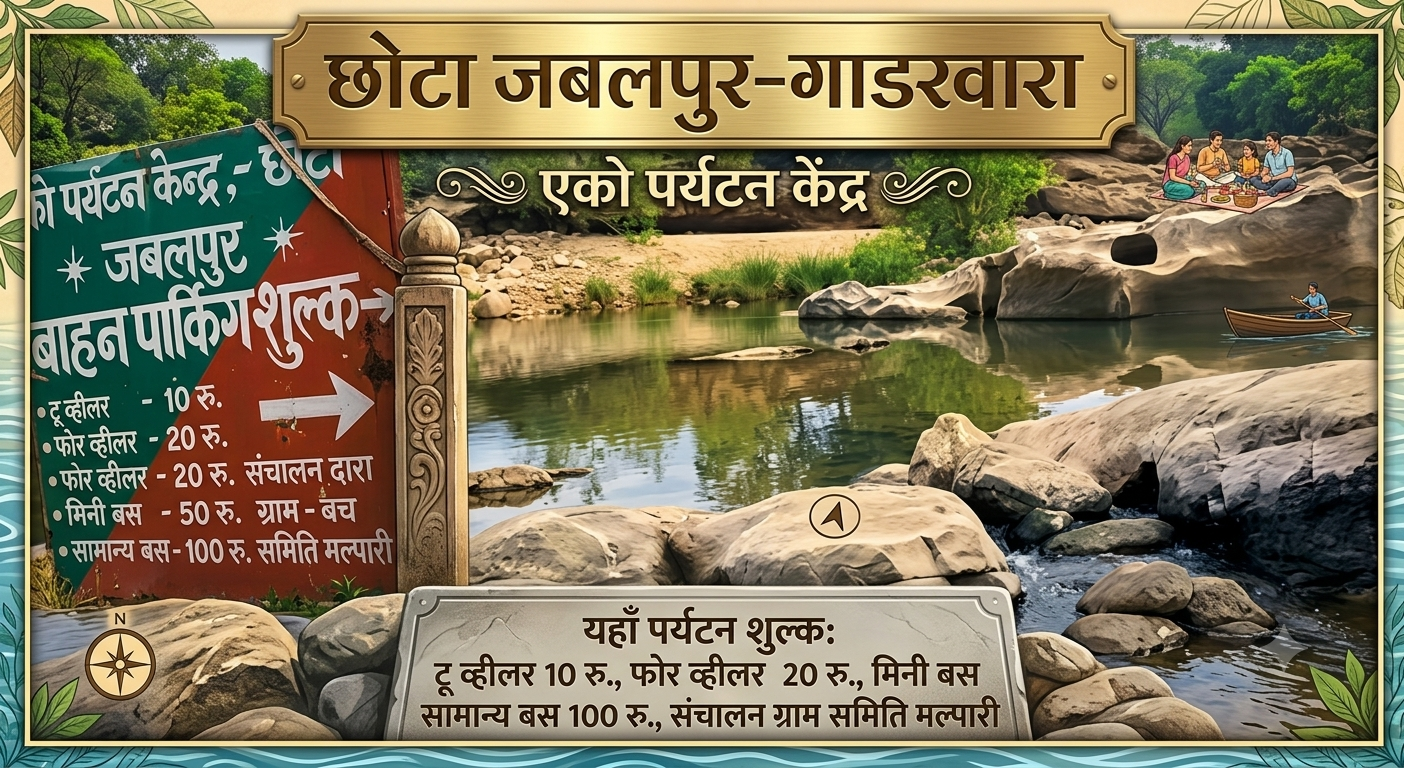 प्रकृति की गोद में बसा गाडरवारा का 'छोटा जबलपुर': पर्यटकों की पहली पसंद, लेकिन संवर्धन और विकास का इंतजार