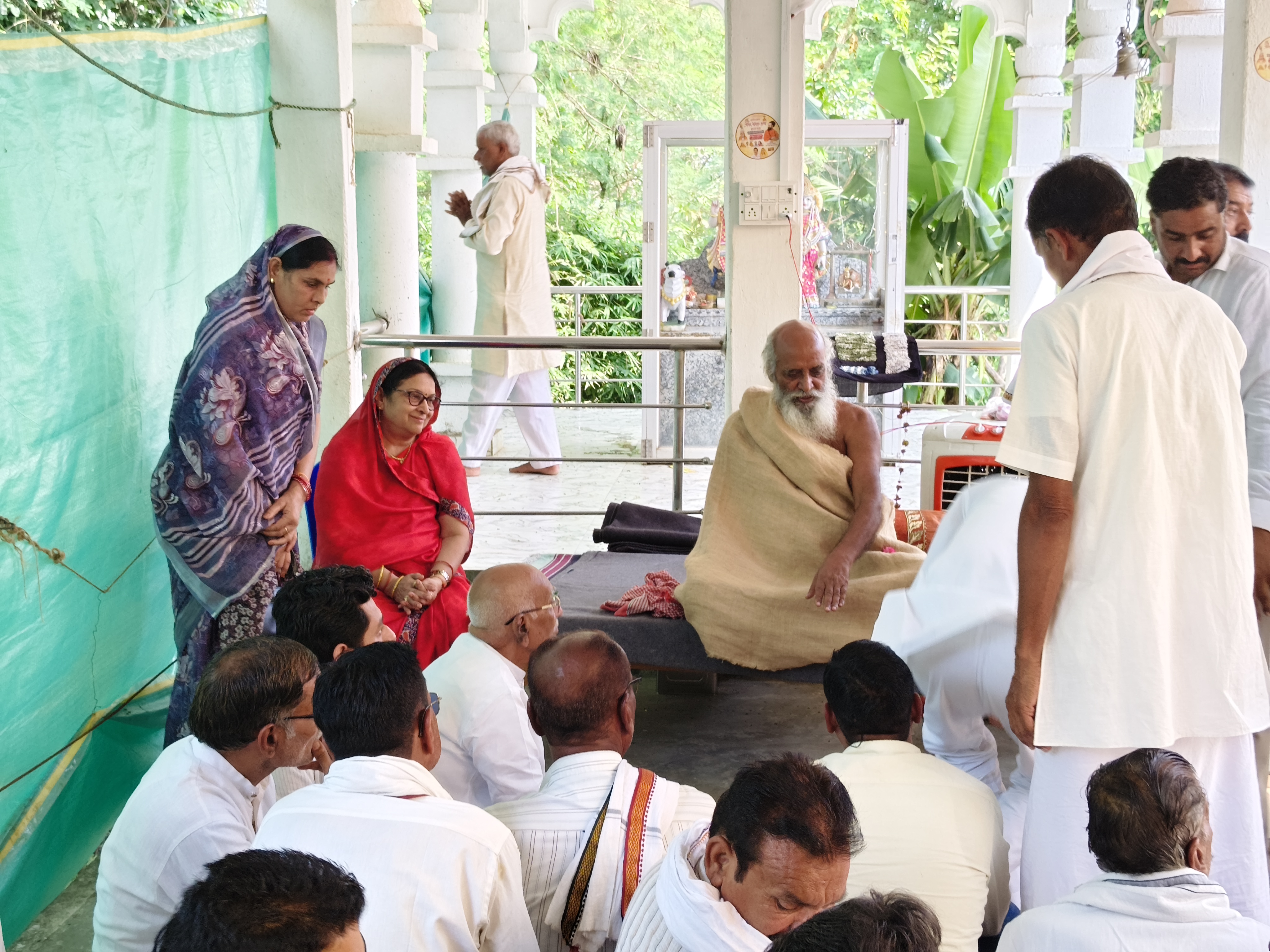 गाडरवारा  थैरेरी घाट में विश्व कल्याणार्थ 'श्री सीताराम नाम जाप महायज्ञ 2026' का भूमि पूजन विधि-विधान के साथ संपन्न